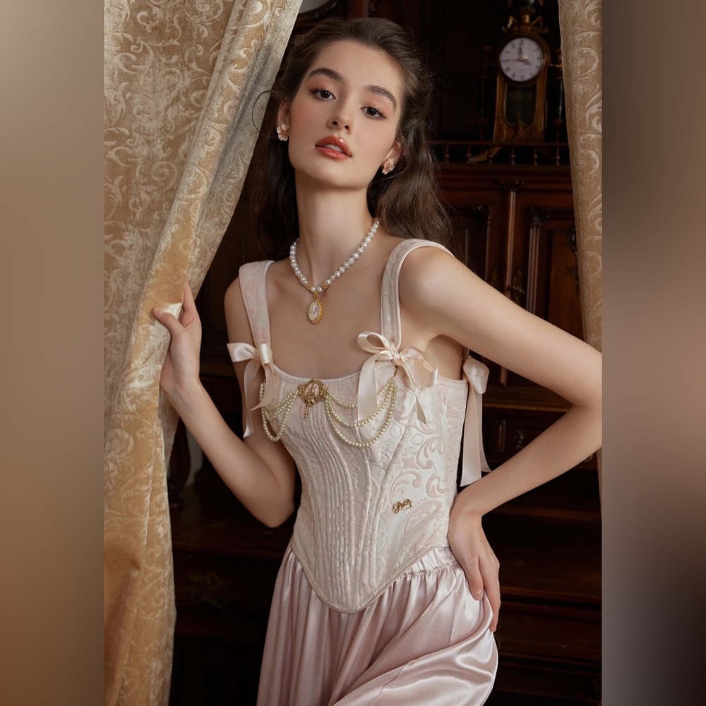 Lace made princess Cynthia corset